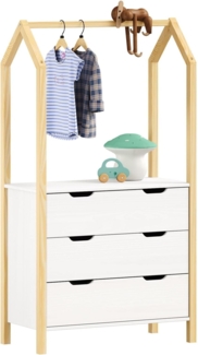 IDIMEX Kommode AMIRA, Kinderzimmer Kommode Kleiderschrank Kinderkleiderschrank