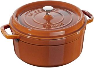 Staub La Cocotte Cocotte 22 cm, rund, Zimt, Gusseisen