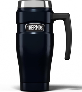 Thermos King Thermobecher Edelstahl 470 ml, Midnight Blue, 0,47 l