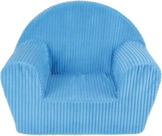 Unbekannt Fun House 712720 Sessel Club blau aus Schaumstoff für Kinder Bezug 100% Polyester, Schaumstoff 100% Polyether 52 x 33 x 42 cm