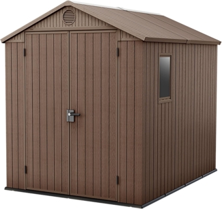 Keter Gerätehaus Darwin 68 Braun 440518