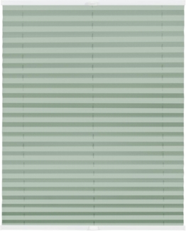 Lichtblick Sonnenschutzsysteme GmbH Thermo-Plissee Ljungby 35 cm x 130 cm (BxL) Hellgrün Tageslicht mit Hitzeschutz; einfache Installation mit Klemmträgern; verspannt