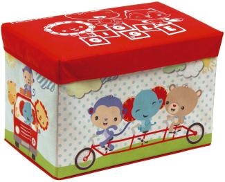 Aufbewahrungsbox Tierdruck 49 cm