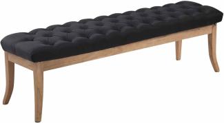 Sitzbank Ramses Stoff antik-hell 150 cm [307172]