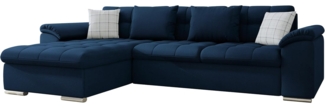 Ecksofa Diana, Seite: Links, Farbe: Kronos 09 + Kronos 09 + Senegal 818