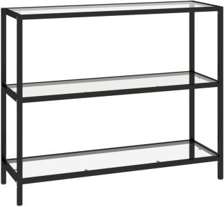 Konsolentisch Transparent 100 x 36 x 90 cm Hartglas [331629]