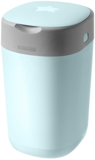 Tommee Tippee Windeleimer Twist & Click Sangenic Tec, Geruchsdichtes Windelentsorgungssystem, Inklusive 1x Nachfüllkassette, Blau