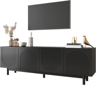 SOFTWEARY Lowboard Breite 175 cm, TV-Schrank, stehend, matt