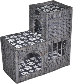 Kuschelhöhle für Katzen Haustiere mit Kissen Weide 170226