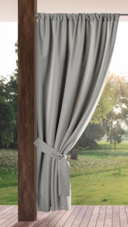 Eurofirany Outdoorvorhang GARDEN Vorhang Wasserdichte Vorhänge für Pavillon Terrasse Pergola, Stangendurchzug, Pavillon Wetterfeste Terassenvorhänge Sonnenschutz