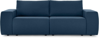 LOOKS by Wolfgang Joop Looks II Designer Bigsofa, Sofa, Polstersofa, dunkelblau, 242 x 89 x 70 cm