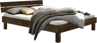 Hasena Trento Prato Massivholzbett 100x200 Nussbaum, geölt 20