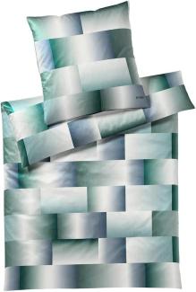 JOOP Bettwäsche Range silver blue | Kissenbezug einzeln 80x80 cm
