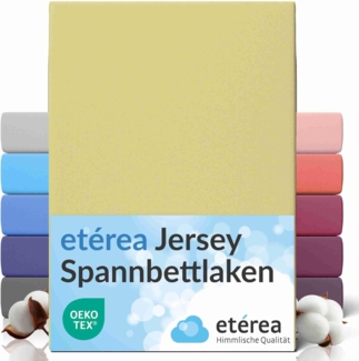 etérea Comfort Jersey Spannbettlaken Minze 100x200 cm - 120x200 cm