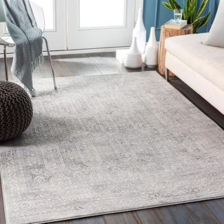 Livabliss Teppich OTTAWA, rechteckig, Höhe: 9 mm, Vintage Orientteppich, Kurzflor Boho Wohnzimmerteppich, Läufer