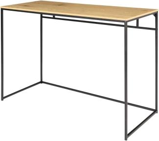 Selsey Bürotisch, Schwarz, 100 x 75 x 45