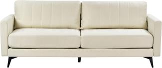 3-Sitzer Sofa hellbeige MALA