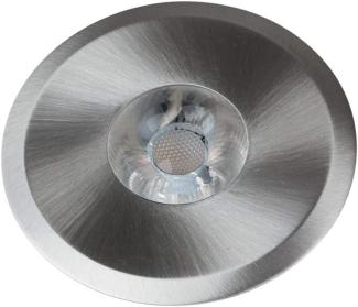 Heitronic 23374 LED Einbaustrahler Austin rund starr Aluminium