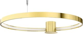 SOLLUX TH. 252 Deckenleuchte RIO LED 50W Aluminium gold L:78cm B:87cm H:12. 5cm 3000K