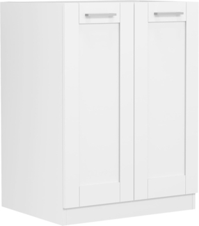 VCM Küchenmöbel Unterschrank Colura 919353 Weiß H. 82 x B. 60 x T. 46 cm