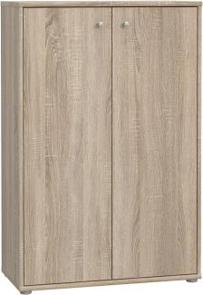 FORTE Tempra2 Kommode, Holzwerkstoff, Beige, 73,7 x 111,1 x 34,8 cm