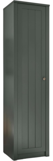 Schuhschrank Forres in grün Landhaus 50 x 197 cm