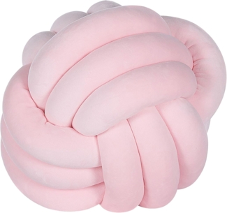 Dekokissen Ohne Muster MALNI Samtstoff 30 x 30 cm Rosa