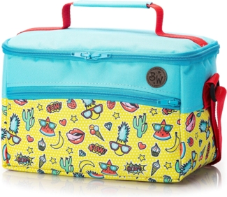 BambiniWelt by Rafael K. Aufbewahrungstasche Tasche für Toniebox Tigerbox für Musikbox Hörwürfel Innenfächer, innere Fächer dank Klettband frei verstellbar
