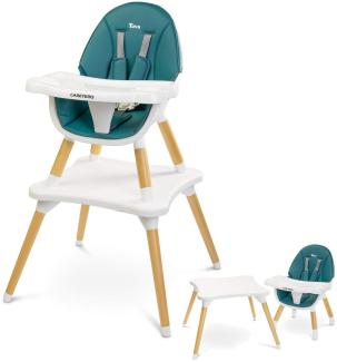 High chair Caretero Tuva dark green (TERO-7705)