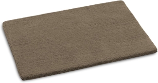 Rhomtuft Badteppich Square|70x120 cm| taupe