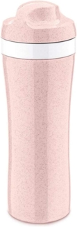 Koziol Oase Trinkflasche, Trink Flasche, Outdoorflasche, Getränkflasche, Wasserflasche, Kunststoff, Organic Pink, 425 ml, 3708669