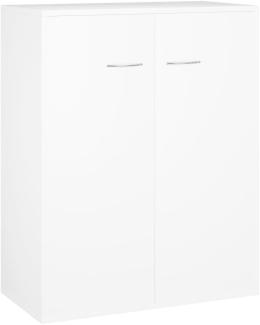 vidaXL Sideboard Weiß 60 x 30 x 75 cm Spanplatte [800729]