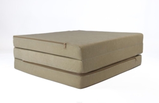 Klappmatratze Gästematratze XML - 195 x 60 x 9 cm W389_XM FORTISLINE (Beige)