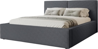 Polsterbett Sokoz Boucle (Farbe: Coral 80, Größe: 140 x 200)