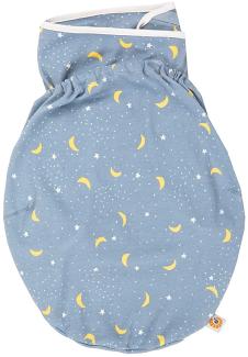 Ergobaby Pucksack Baby 0-3 Monate Baumwolle, Puck Baby Schlafsack Ganzjahres Pucktuch Swaddler, 48-61cm / 3. 2-6. 4kg, Stellar