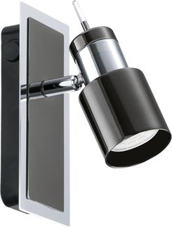 Eglo 30832 Spot LED DAVIDA 1 Stahl nickel-nero GU10 max. 1X4,6W L:16,5cm B:7cm