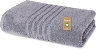 Lavea Handtuch Set Bio-Baumwoll Serie Bali, aus 100% Bio-Baumwolle (80x200cm, 1-St), extra saugstark mit 500g/m² in Wellness-Qualität - Saunatuch