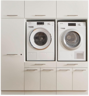 Laundreezy Mehrzweckschrank-Set LAUNDREEZY LDSK13, Breite 185 cm