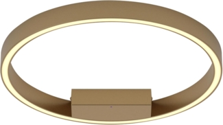 Maytoni Deckenleuchte Rim, Messing, 1 flg, 25 W, 1200 lm, 3,5 cm (Höhe)