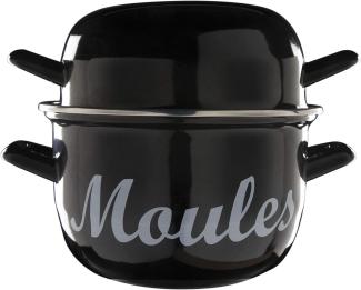 CT Moules Mosselpan Zwart 18 cm