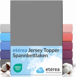etérea Himmlische Qualität Spannbettlaken etérea Comfort Jersey Topper Spannbettlaken, Jersey, Gummizug: rundum, (1 Stück)