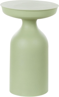 Beliani 'TENJO' Beistelltisch, Eisen / Metall hellgrün, 33 x 33 x 50 cm
