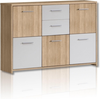 Forte Möbel Sideboard, Kommode, Eiche Sägerau