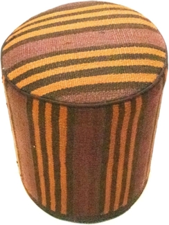 Sonderform,XS / 80 cm Ø Rund & kleiner,Mehrfarbig,Patchwork,Schurwolle,Afghanistan