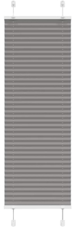 Rollo Plissee Anthrazit 45x100 cm Stoffbreite 44,4 cm Polyester, vidaXL