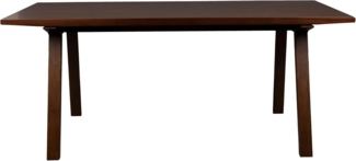 Esstisch ADAMELLO 180 x 95 cm von DutchBone walnussfarbig