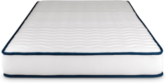 COSMOS - Matratze 90x200 cm Upsilon Promo Kaltschaummatratze Härtegrad H2 - Öko-Tex Zertifiziert - Latex Blue 7 Zonen Matratze Höhe 15 cm - Made in EU