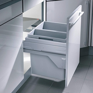 HAILO 3610521 Abfallsorter EURO CARGO S 500 30/19 / 50 cm Schrankbreite / Abfalltrennsystem