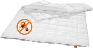 sleepling Microfaserbettdecke für Allergiker, Füllung: hochwertige Markenvollfaser aus 100% Polyester, antibakteriell, antimilben, Peachskin