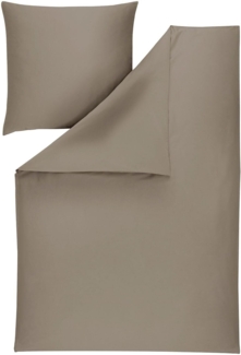 Estella Mako-Satin Kopfkissenbezüge Atelier Valetta Uni 40x80